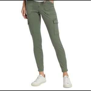 Spanx size large twill cargo pant soft sage